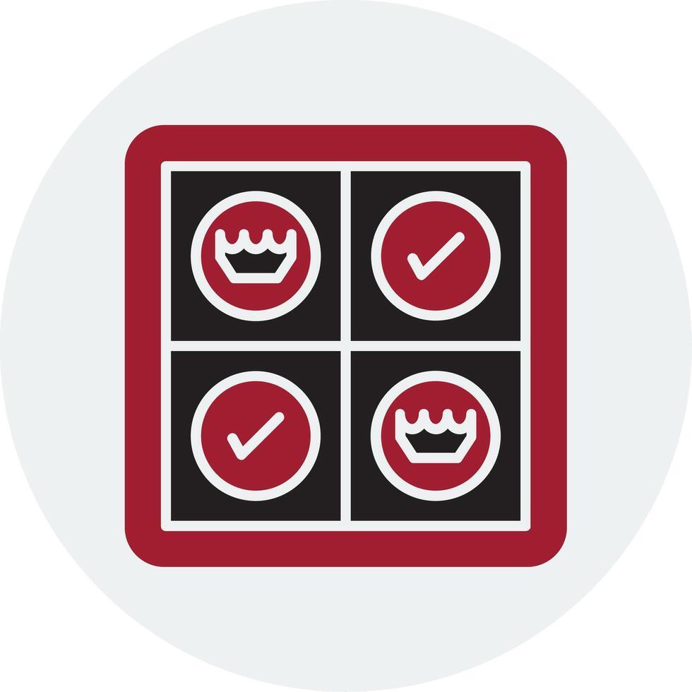 Checkers Vector Icon