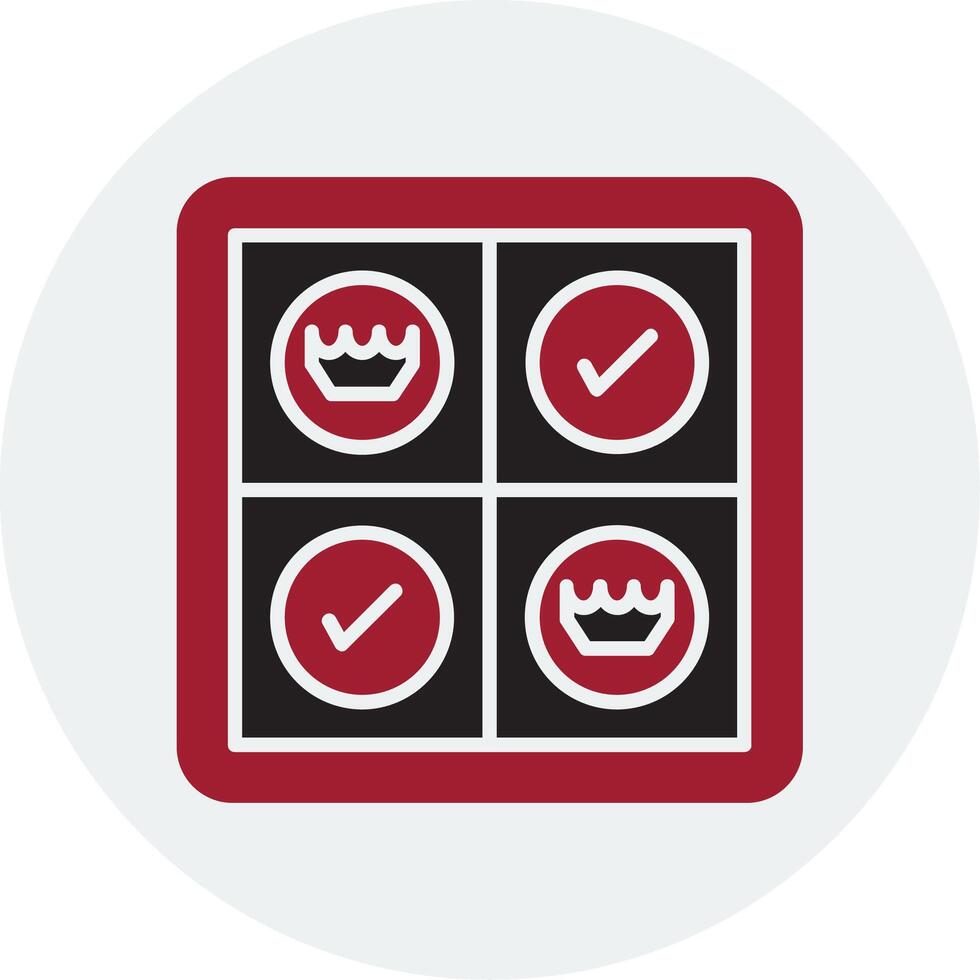 Checkers Vector Icon