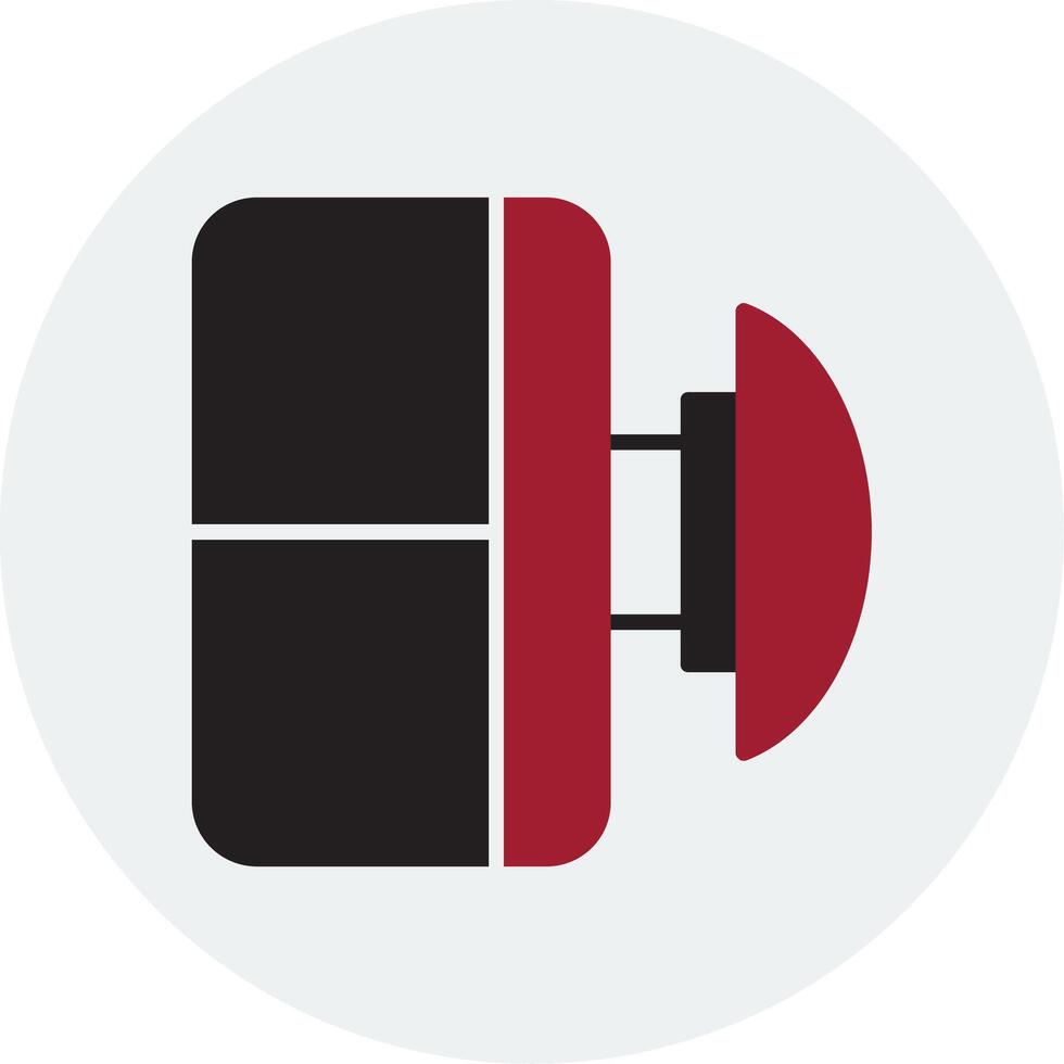 Emergency Button Vector Icon