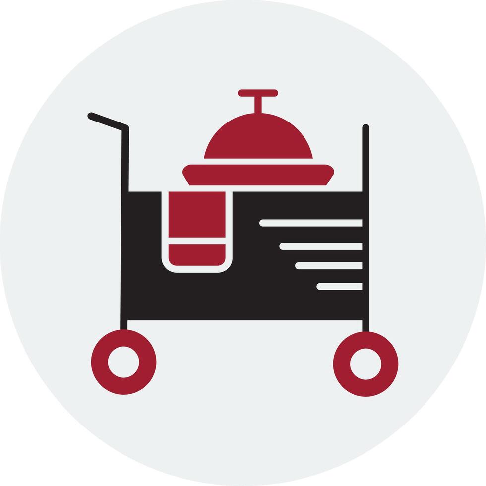 Room Service Vector Icon