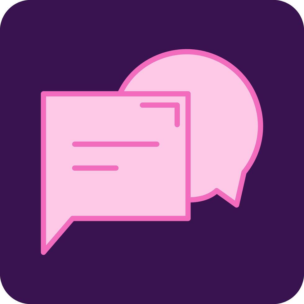 Speech Bubbles Vector Icon