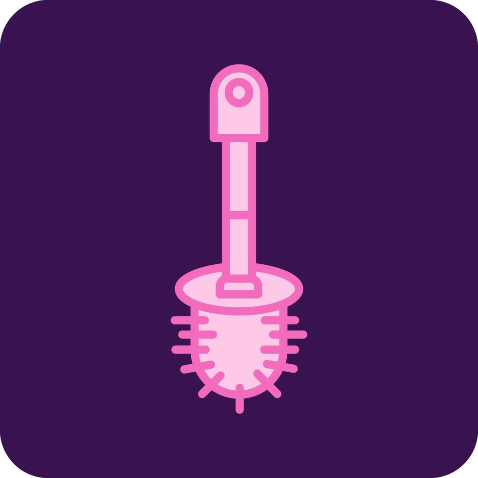 Toilet Brush Vector Icon