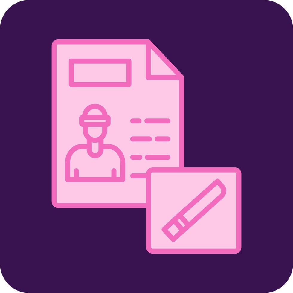 Evidence Vector Icon