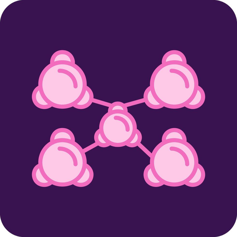 Molecule Vector Icon