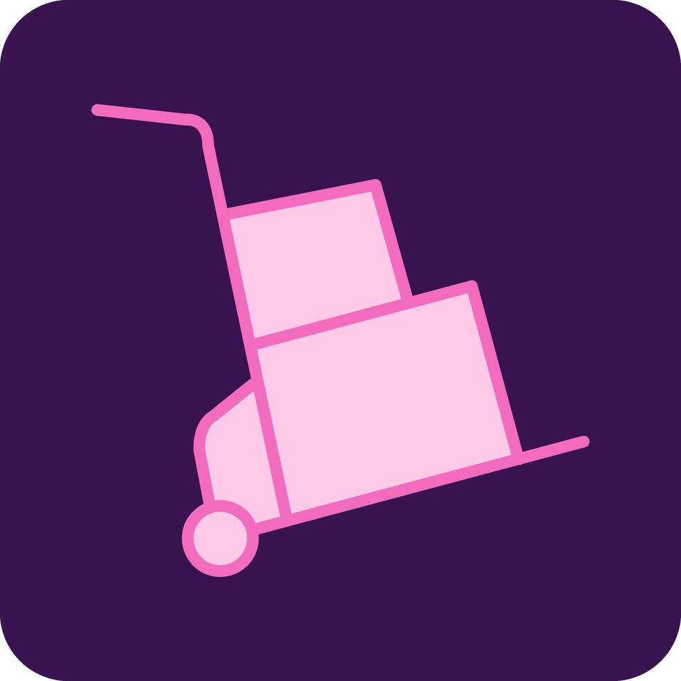 Delivery Cart Vector Icon