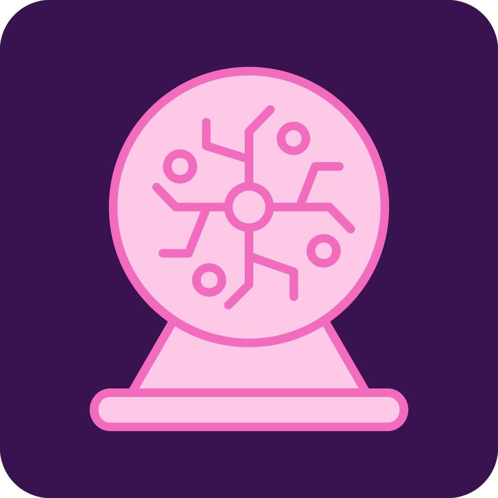 Plasma Ball Vector Icon