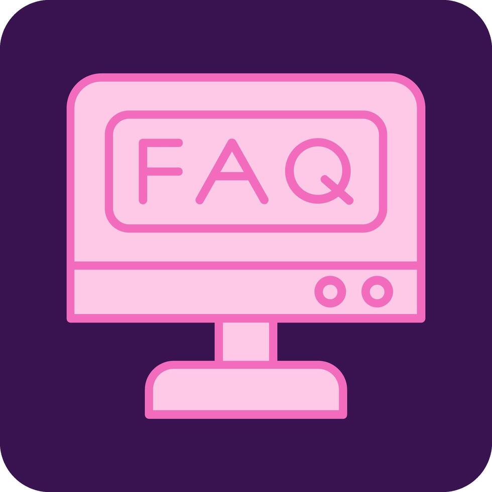 Faq Vector Icon