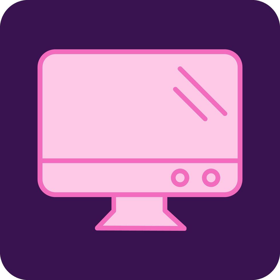 Monitor Vector Icon