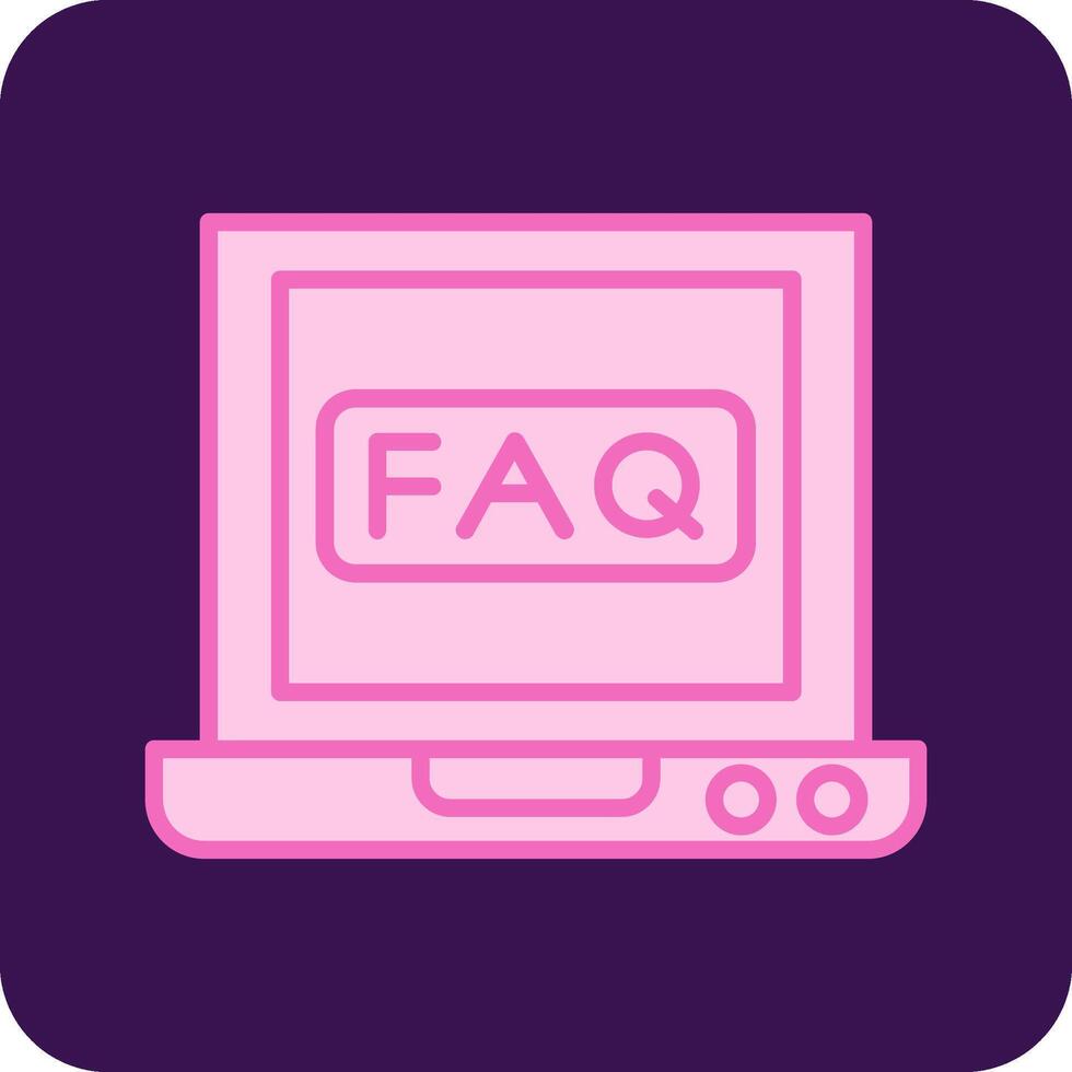 Faq Vector Icon