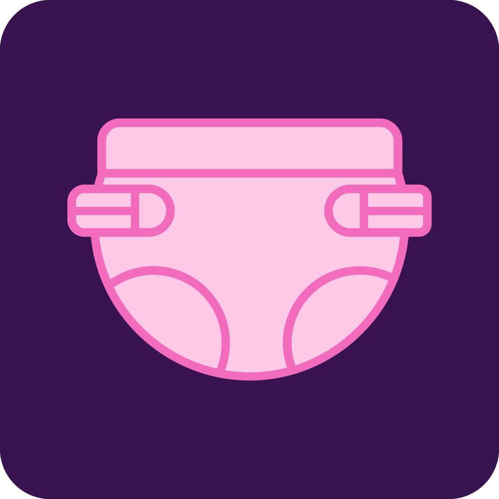 Diaper Vector Icon