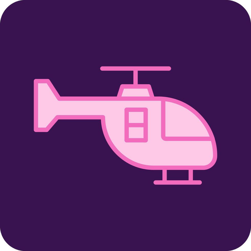 Helicopter Vector Icon