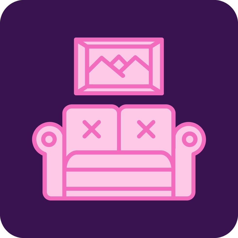 Sofa Vector Icon