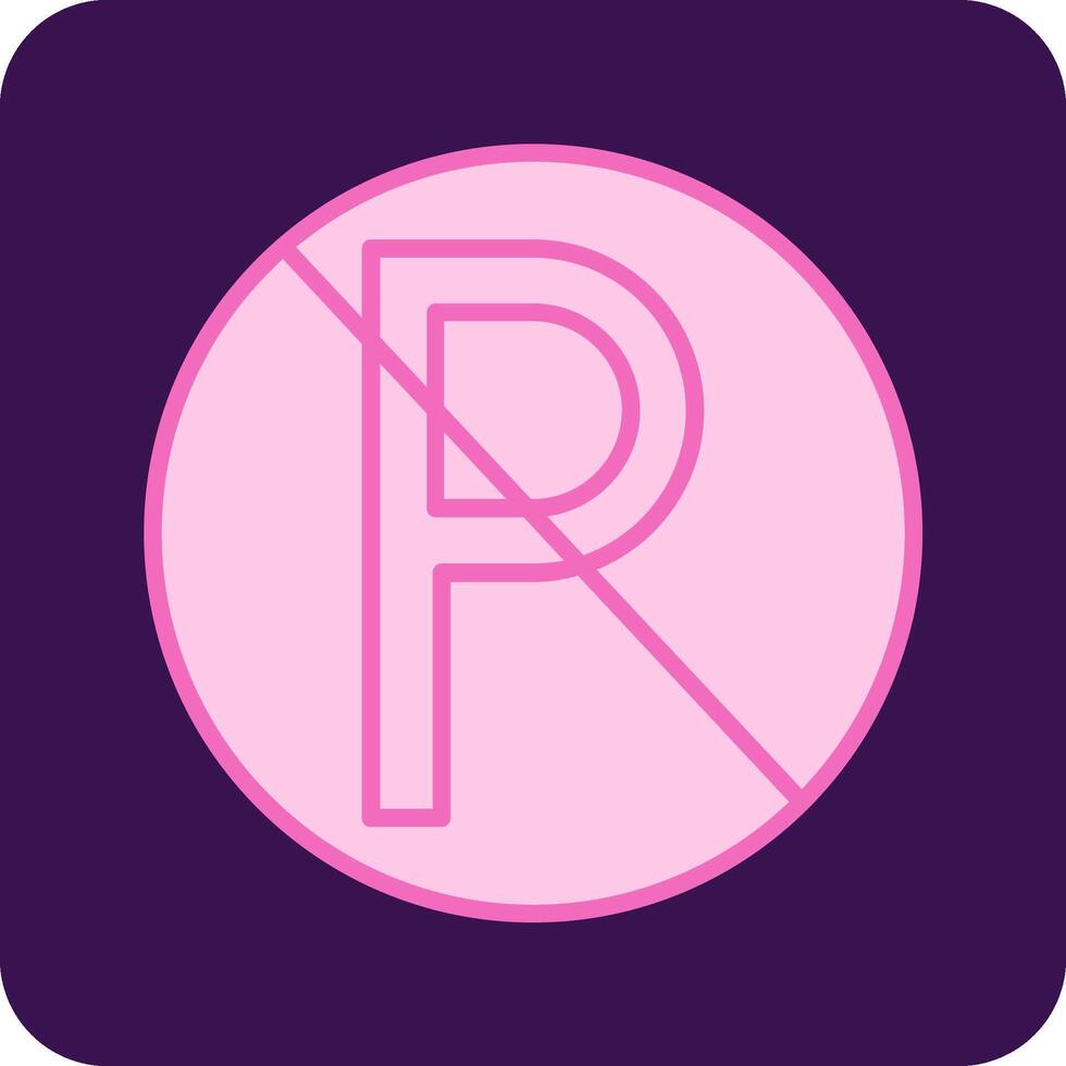 Parking Sign Vector Icon