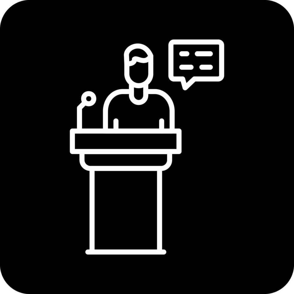 Speech Vector Icon