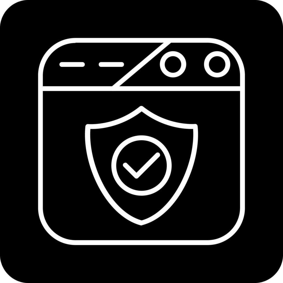 Web Security Vector Icon