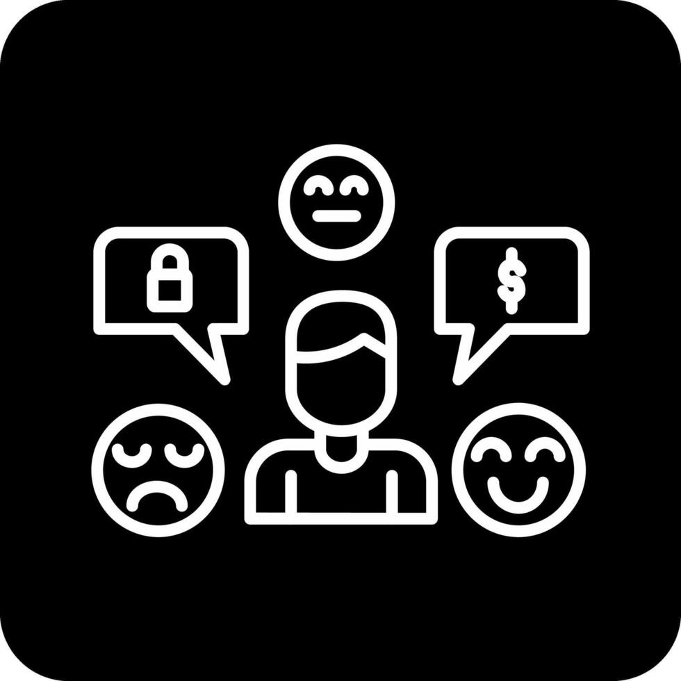 Customer Behavior Vector Icon