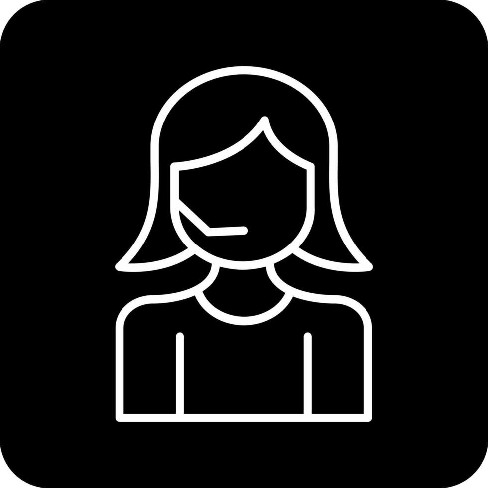 Customer Service Agent Vector Icon
