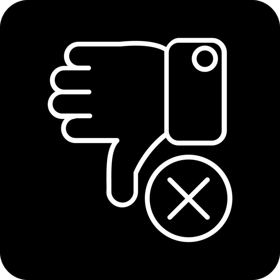 Dislike Vector Icon