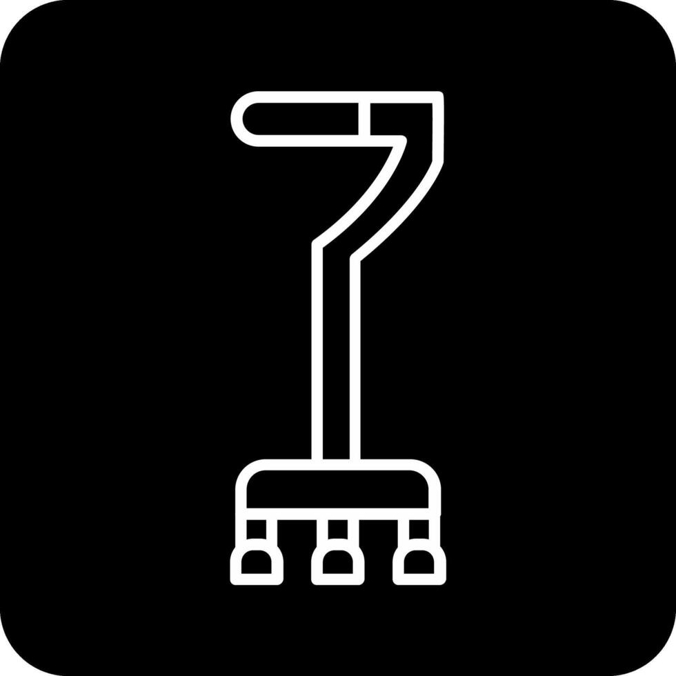 Walking Stick Vector Icon