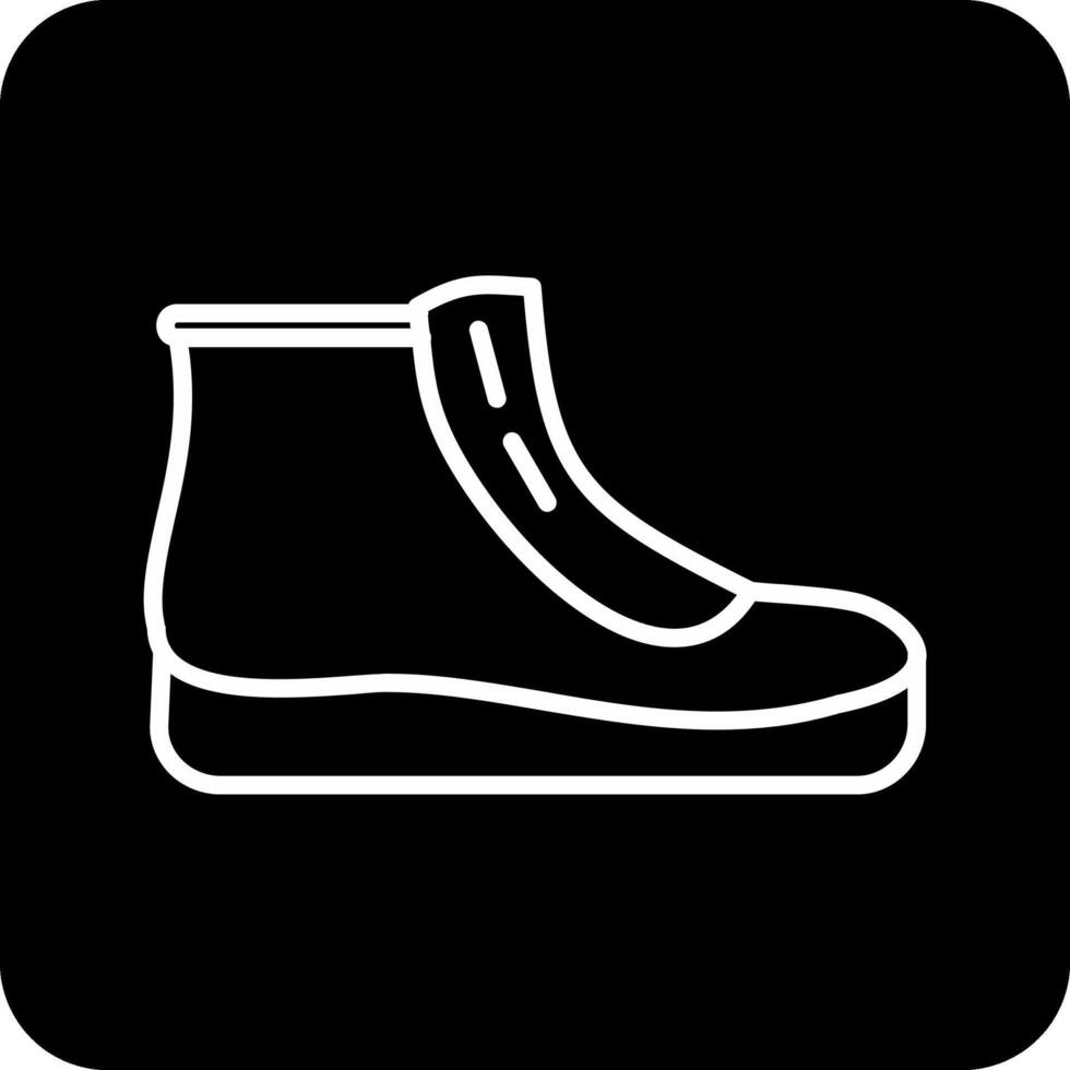 icono de vector de botas