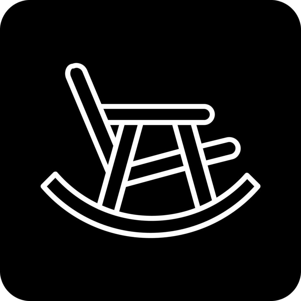 Rocking Chair Vector Icon