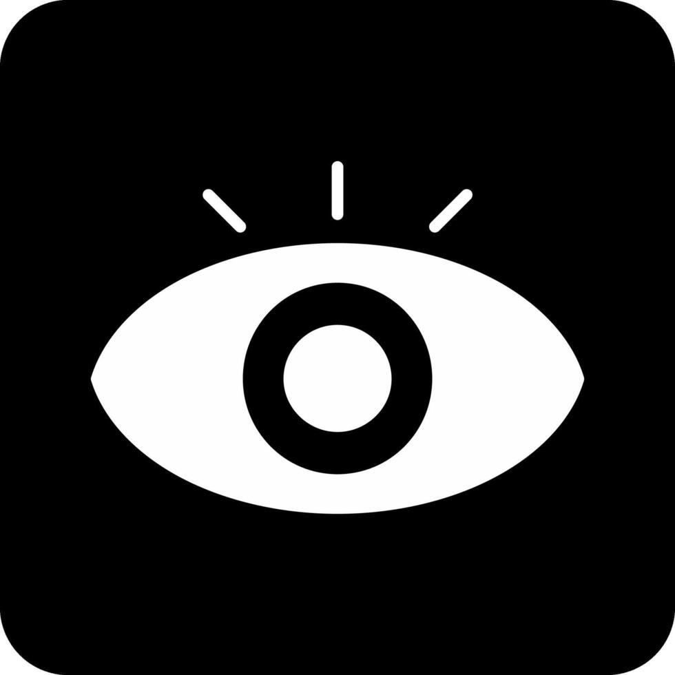 icono de vector de ojo