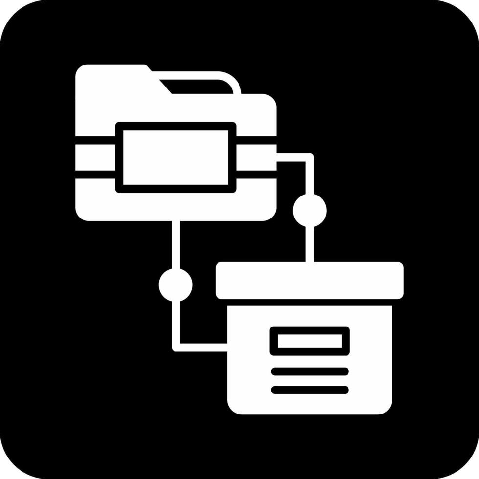 icono de vector de transferencia de datos