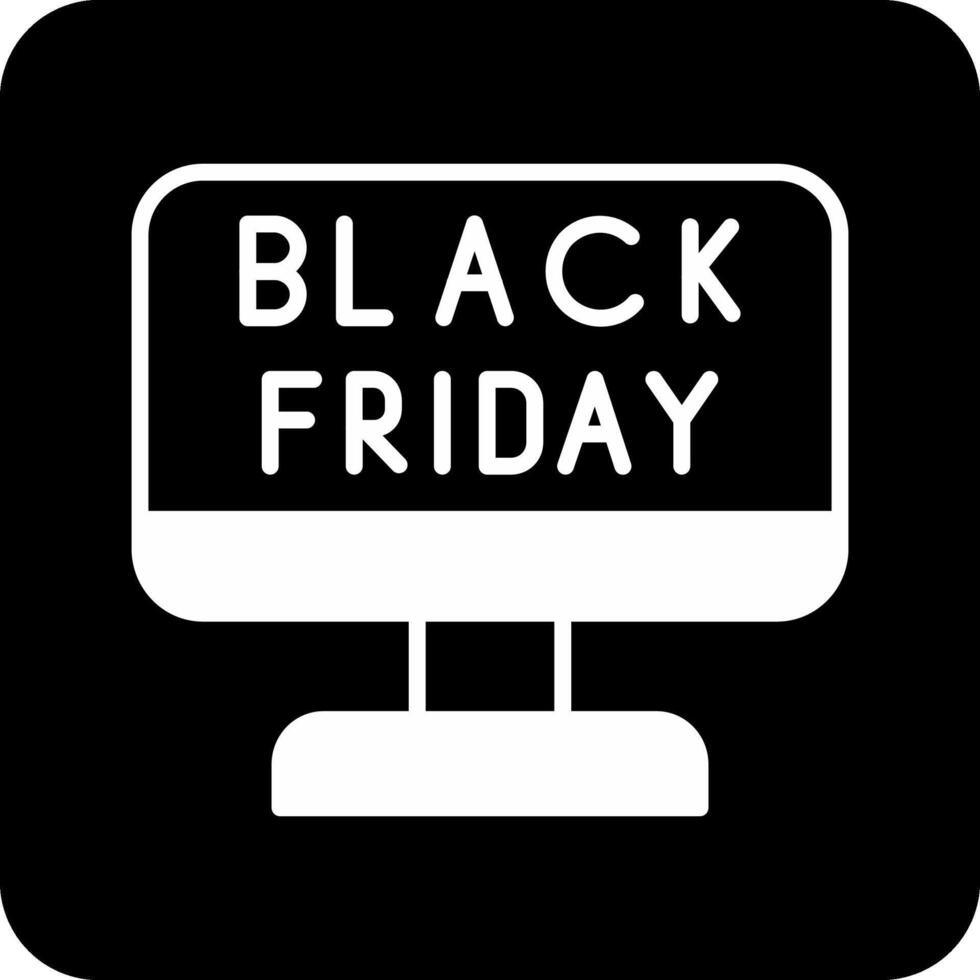 Black Friday Vector Icon