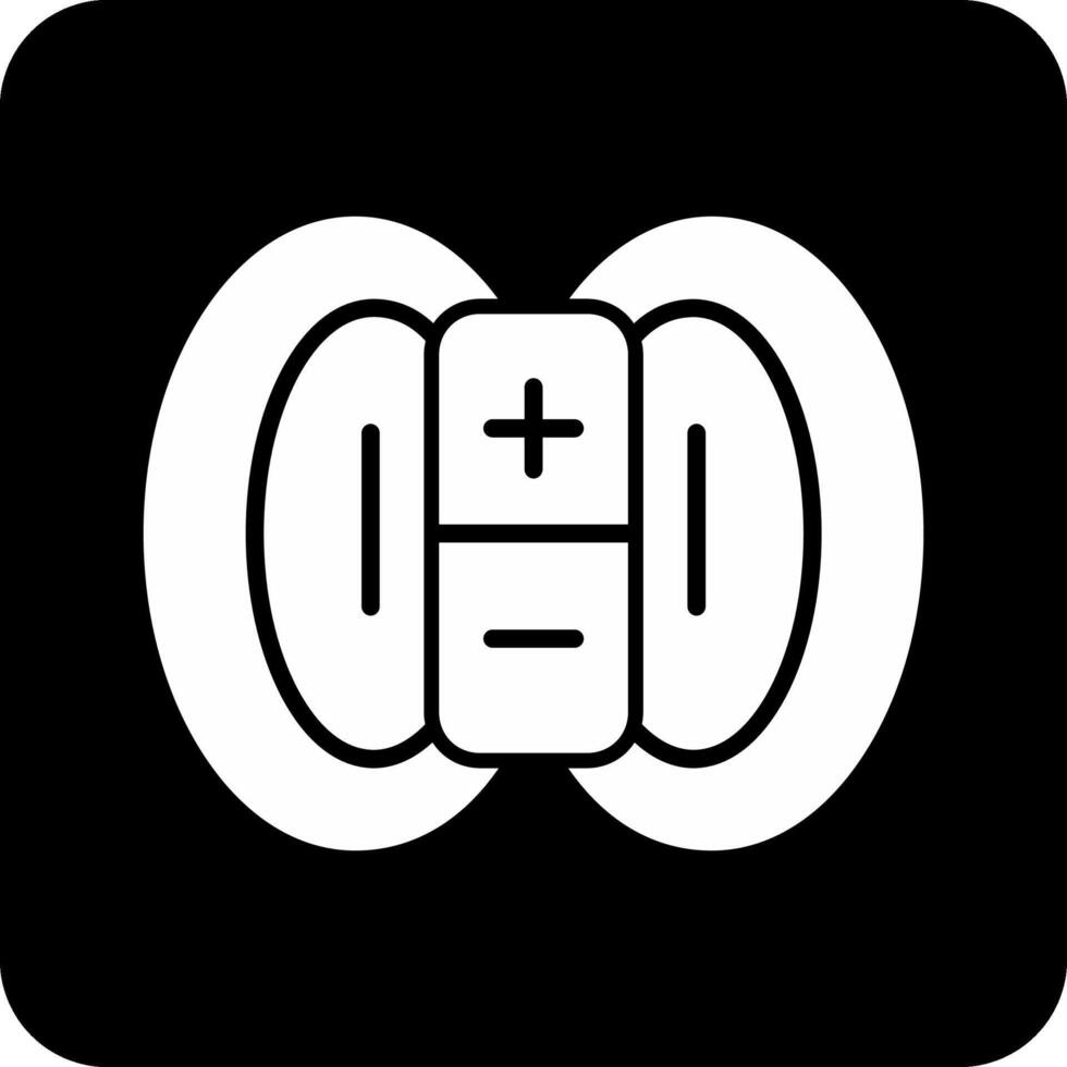 Magnetic Field Vector Icon