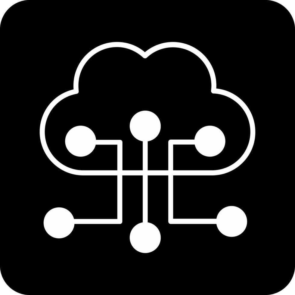 Cloud Configuration Vector Icon