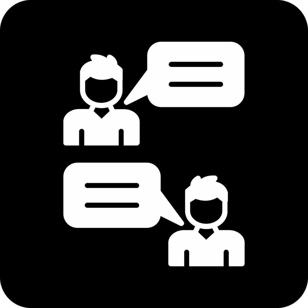 Conversation Vector Icon