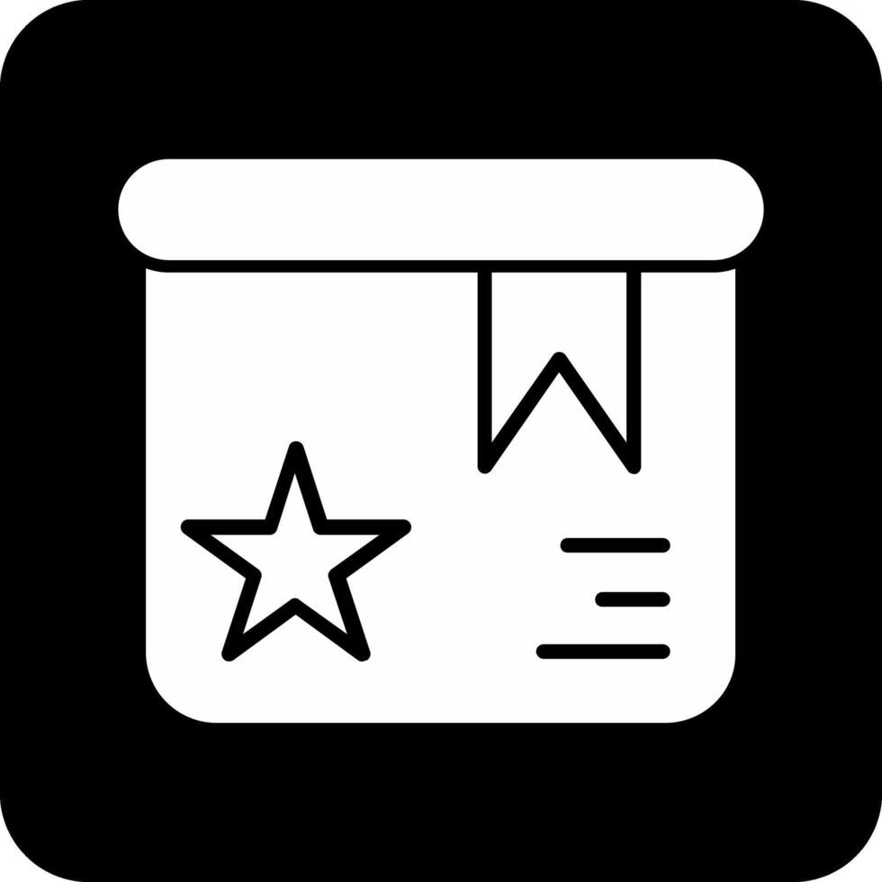 icono de vector de caja