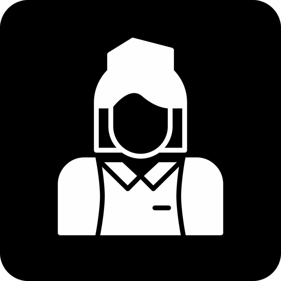 Flight Attendant Vector Icon