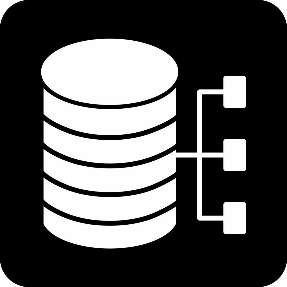 icono de vector de base de datos