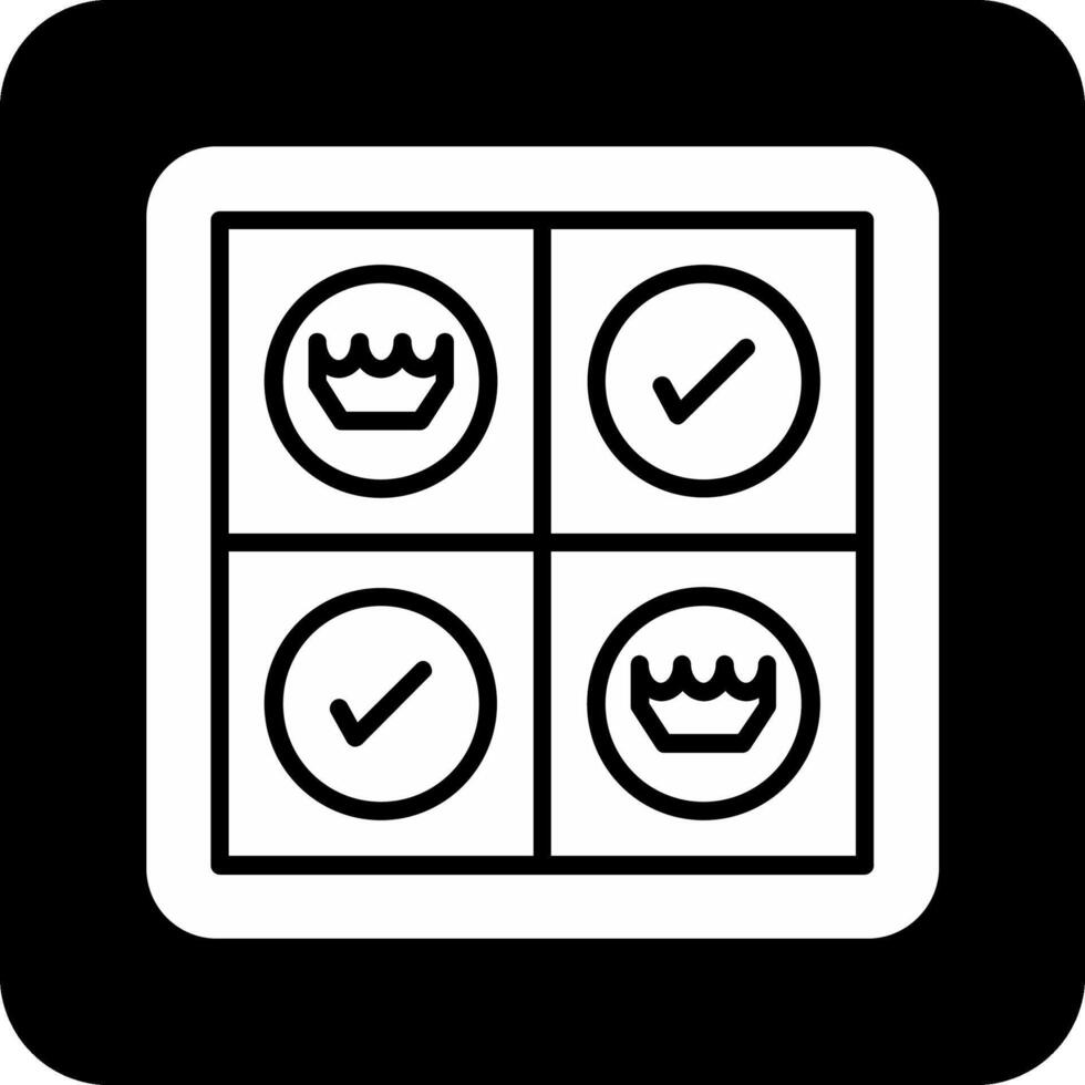 Checkers Vector Icon