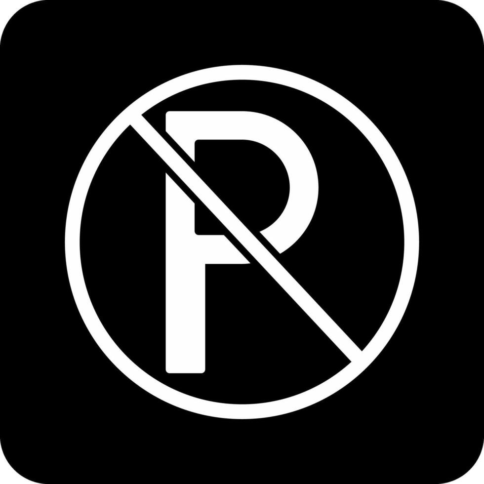 Parking Sign Vector Icon