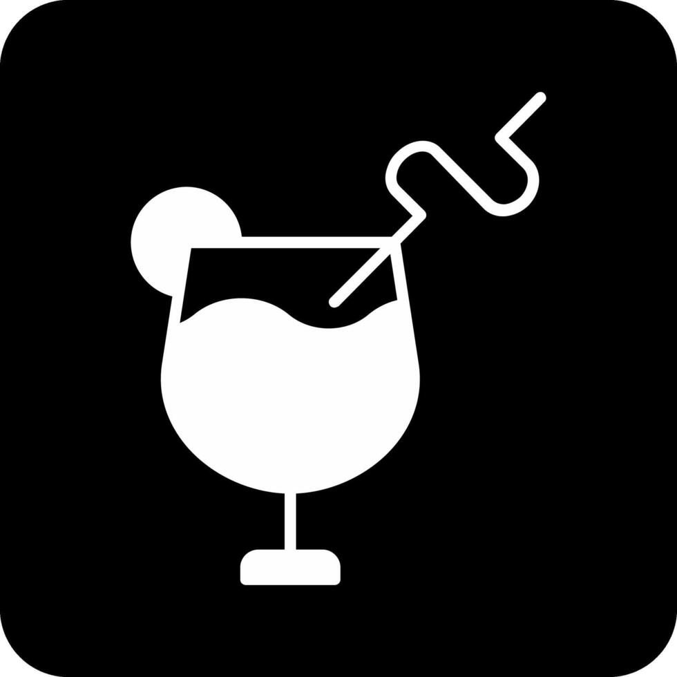 Cocktail Drink Vector Icon