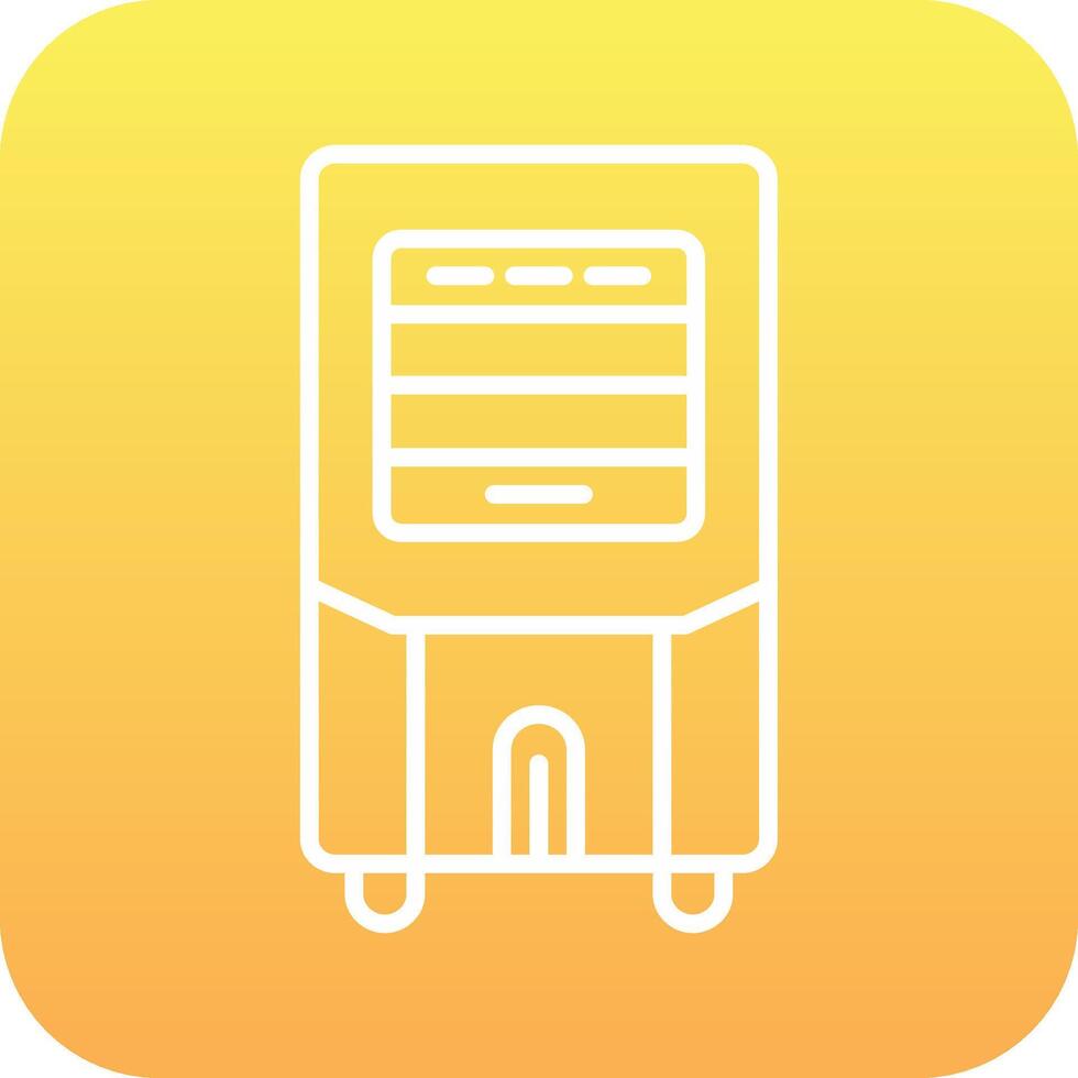 Cooler Vector Icon