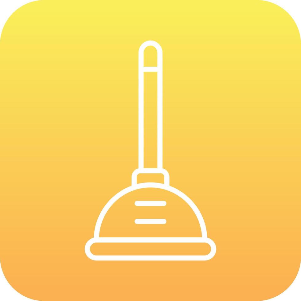 Plunger Vector Icon