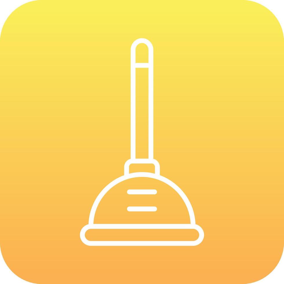 Plunger Vector Icon