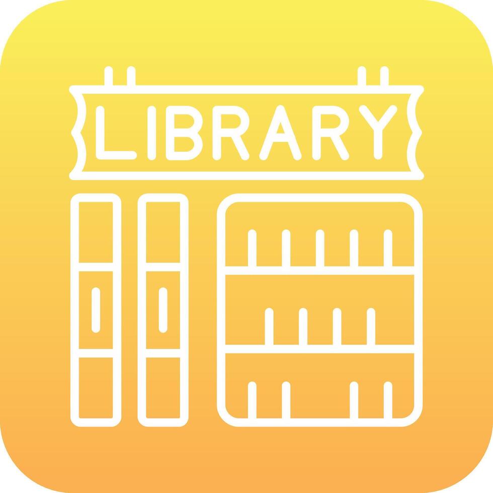 Library Vector Icon