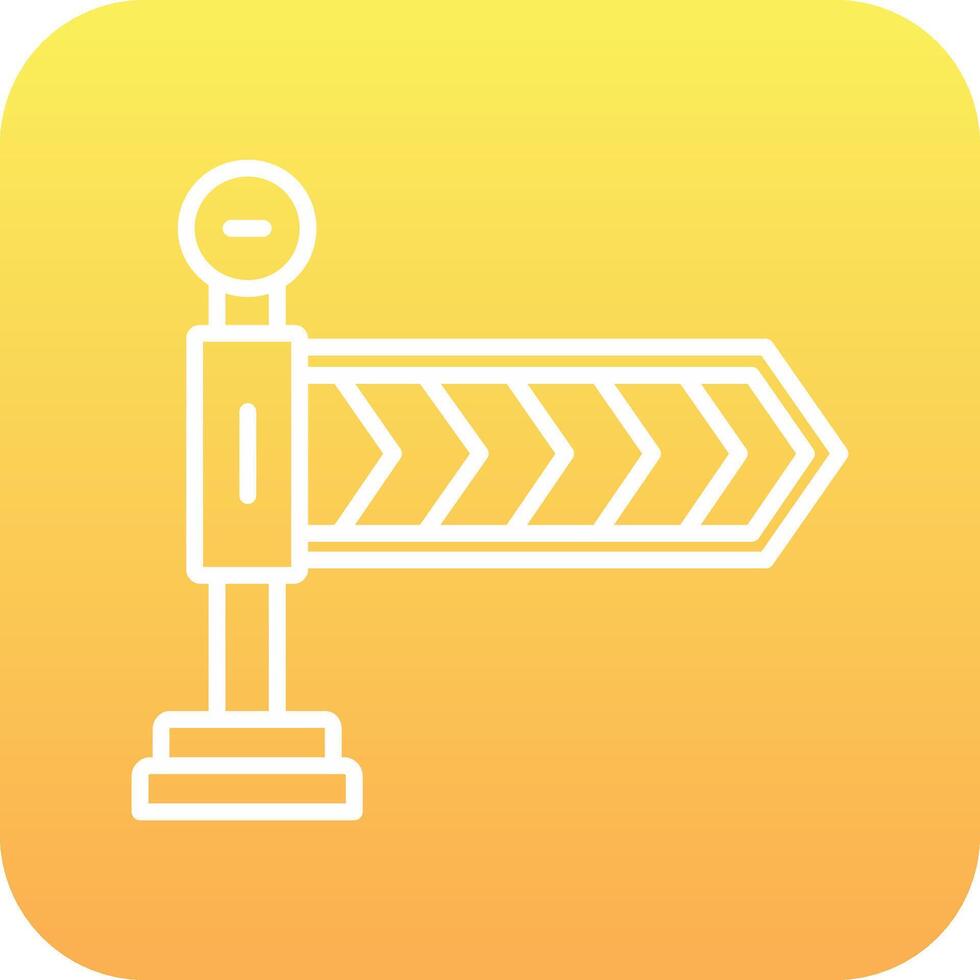 Roadblock Vector Icon