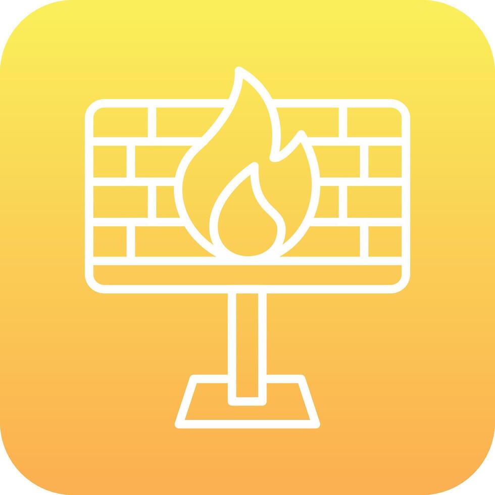 Firewall Vector Icon