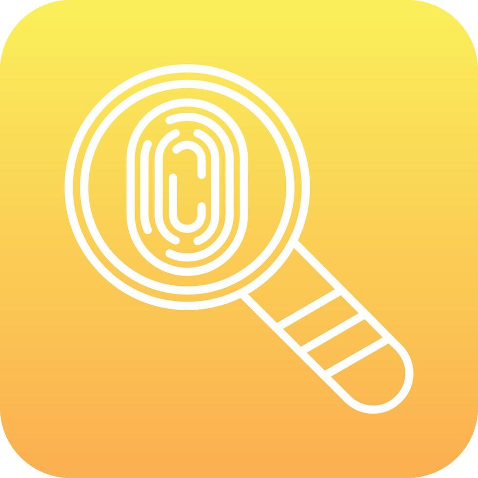 Fingerprint Vector Icon
