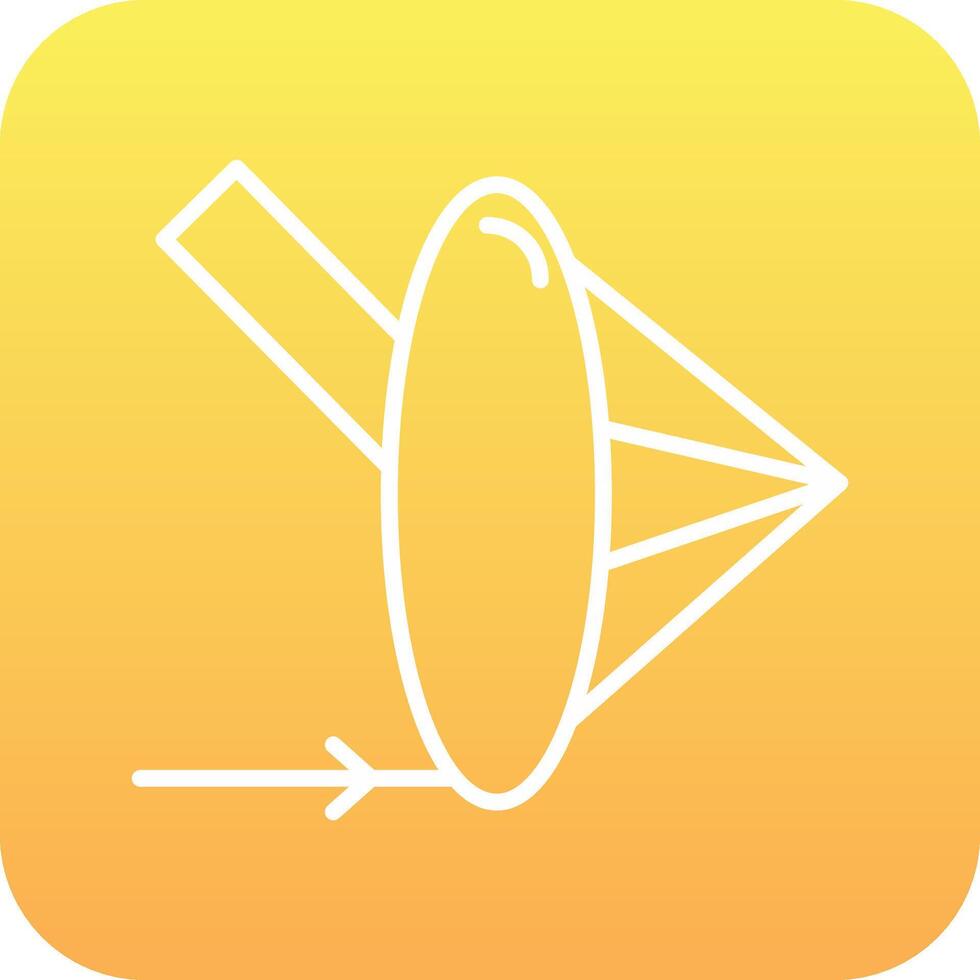 Refraction Vector Icon