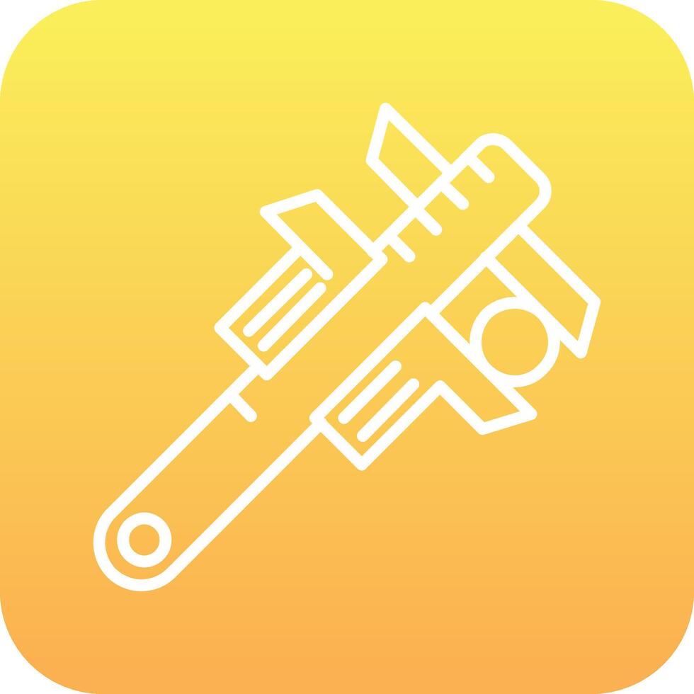 Caliper Vector Icon