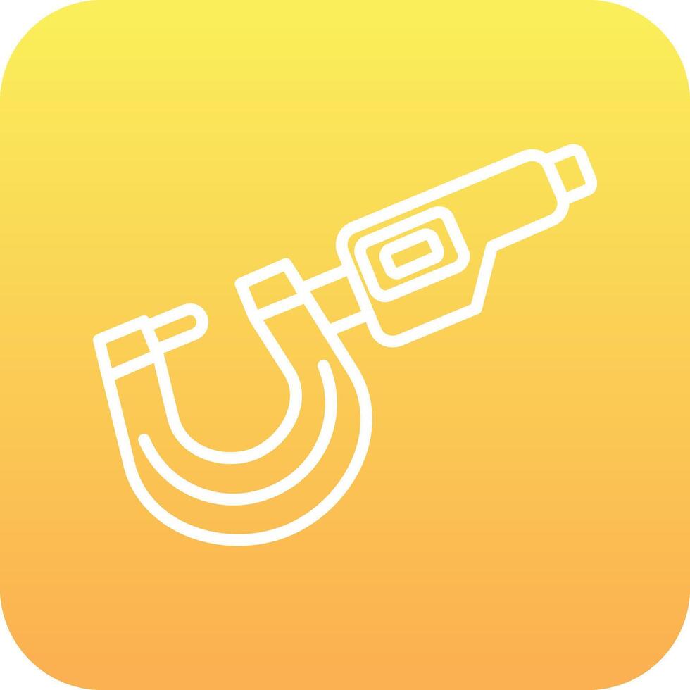 Micrometer Vector Icon