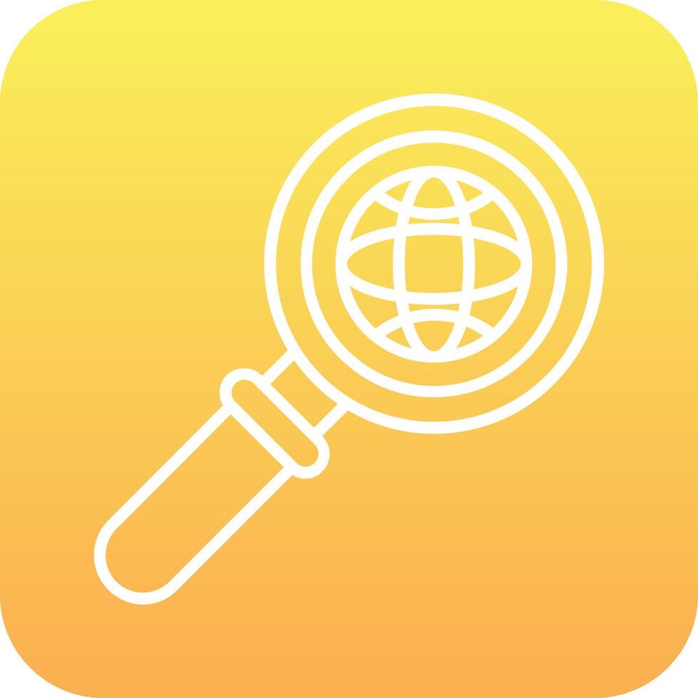 Magnifying Glass Vector Icon