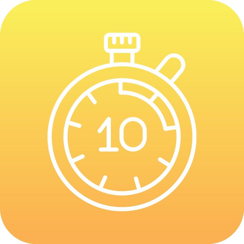 Stopwatch Vector Icon