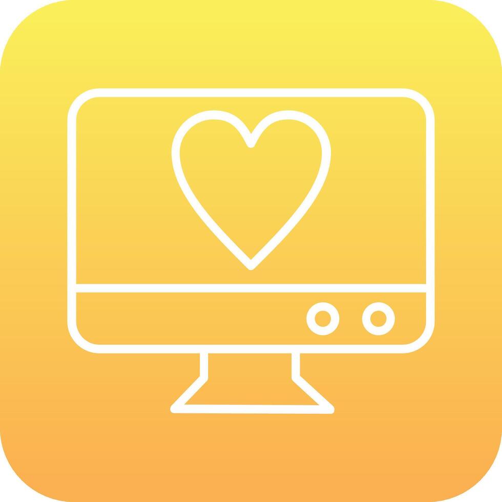 Monitor Vector Icon
